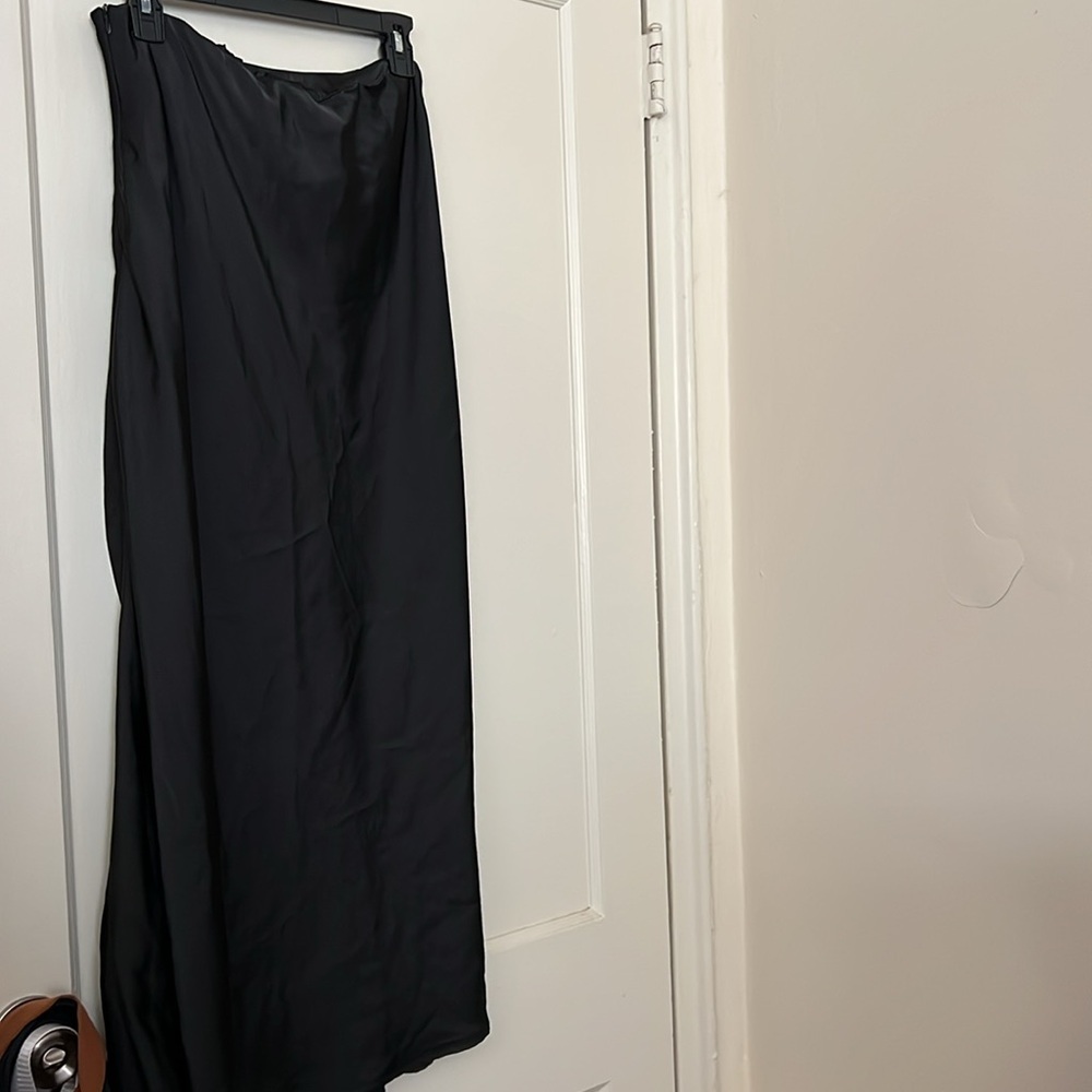 shein Elegant Black Women's Skirt size: L - Picture 4 of 7